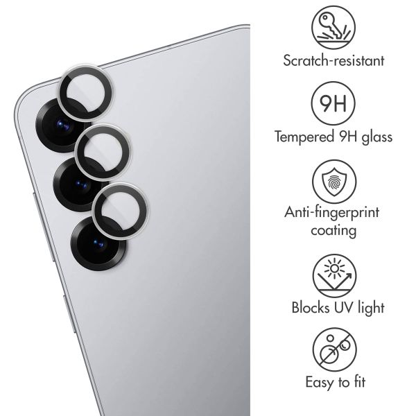 imoshion Camera Protector Glass 2-pack Samsung Galaxy S25 - Silver Shadow