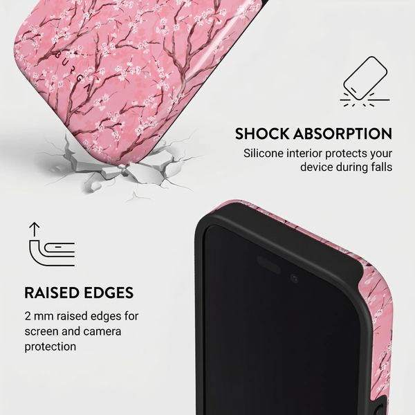 Burga Tough Back Cover with MagSafe Apple iPhone 16 - Sakura