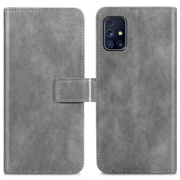 imoshion Luxe Bookcase Samsung Galaxy M31s - Grijs
