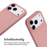 imoshion Siliconen hoesje met koord Apple iPhone 17 Pro - Sand Pink