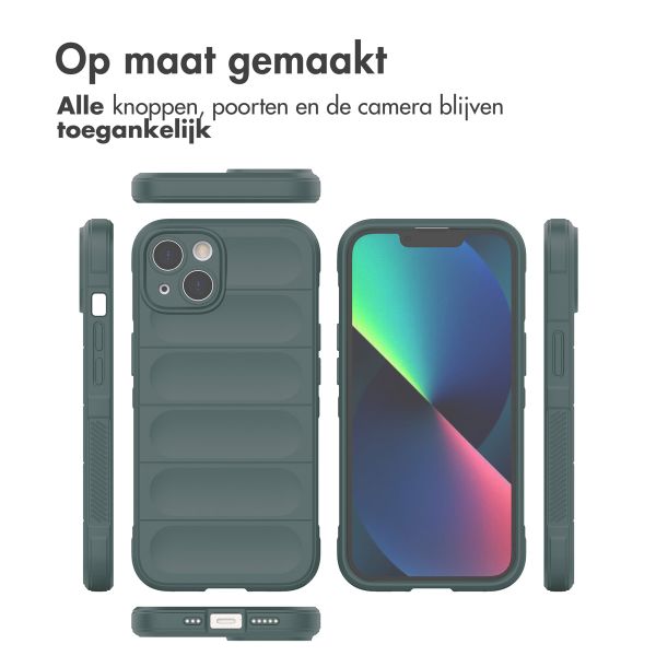 imoshion EasyGrip Backcover Apple iPhone 13 - Donkergroen