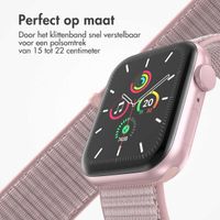 imoshion Nylon bandje Apple Watch Series 1 t/m 11 / SE / Ultra (44/45/46/49 mm) - Light Pink