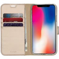 Accezz Wallet Softcase Bookcase Apple iPhone 11 Pro Max - Goud