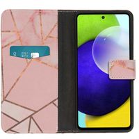 imoshion Design Softcase Bookcase Samsung Galaxy A53 - Pink Graphic