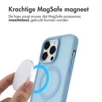 imoshion Color Guard Backcover met MagSafe Apple iPhone 14 Pro Max - Lichtblauw