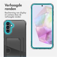 imoshion Softcase Backcover met pasjeshouder Samsung Galaxy A35 - Transparant