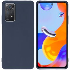 imoshion Color Backcover Xiaomi Redmi Note 11 Pro - Donkerblauw