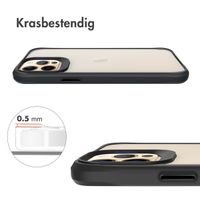 imoshion Rugged Hybrid Case Apple iPhone 12 Pro Max - Zwart / Transparant