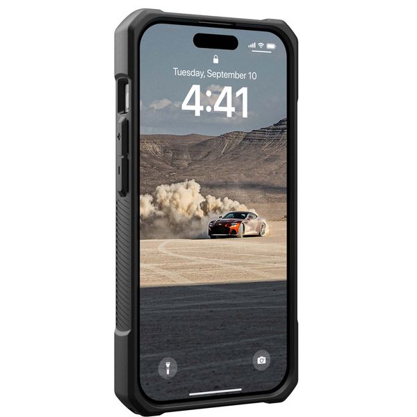 UAG Monarch Backcover Apple iPhone 15 Pro - Kevlar Black