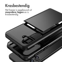 imoshion Backcover met pasjeshouder Samsung Galaxy S24 - Zwart