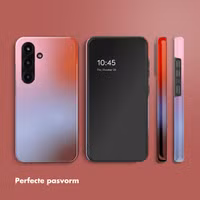 Selencia Vivid Backcover met MagSafe Samsung Galaxy S25 - Gradient Soft Blush