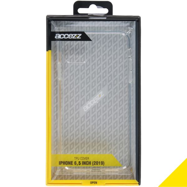 Accezz Clear Backcover iPhone 11 Pro Max - Transparant