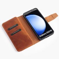 Wachikopa Multi Wallet Bookcase Samsung Galaxy S23 FE - Camel