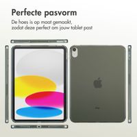 Accezz Frosted Backcover Apple iPad 11 (2025) 11 inch A16 / iPad 10 (2022) 10.9 inch - Zwart