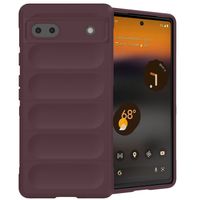 imoshion EasyGrip Backcover Google Pixel 6a - Aubergine