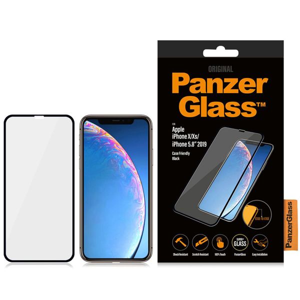 PanzerGlass Anti-Bacterial Case Friendly Screenprotector iPhone 11 Pro / Xs / X