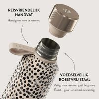 Burga Water Bottle - 500 ml - Almond Latte