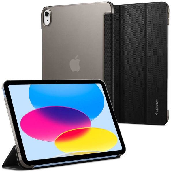 Spigen Liquid Air Folio Bookcase iPad 10 (2022) 10.9 inch - Zwart