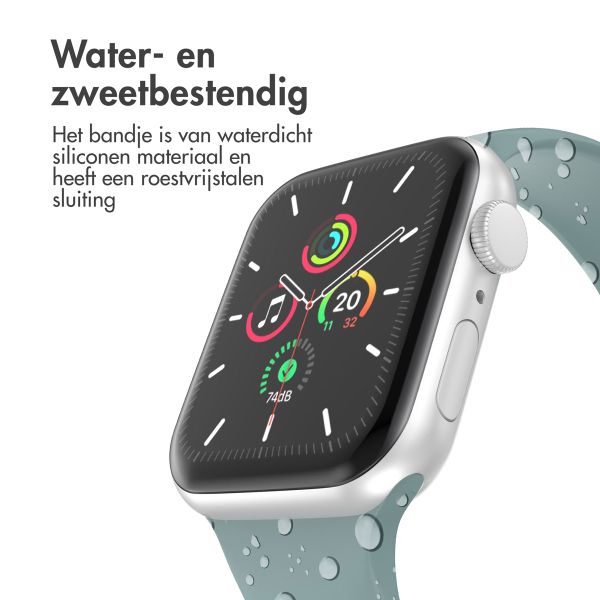 imoshion Siliconen⁺ bandje Apple Watch Series 1 t/m 11 / SE / Ultra (44/45/46/49 mm) - Maat M/L - Cactus