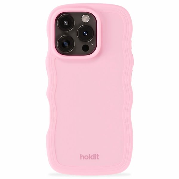 Holdit Wavy Case iPhone 16 Pro - Pink