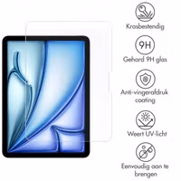imoshion Gehard glas screenprotector Apple iPad Air 11 inch (2025) M3 / (2024) M2 / iPad 11 (2025) A16 / iPad 10 (2022)