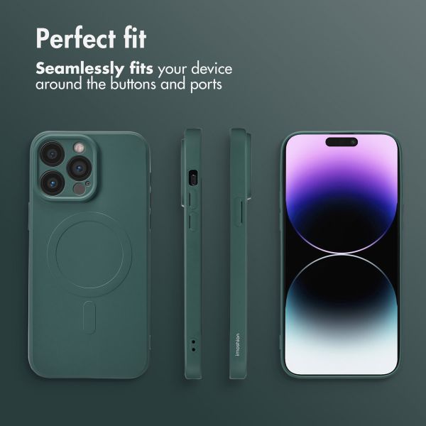 imoshion Colour Back Cover with MagSafe Apple iPhone 14 Pro Max - Dark Green