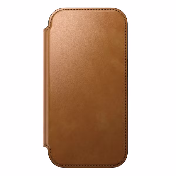 Nomad Modern Leather FolioBookcase Apple iPhone 17 Pro - English Tan