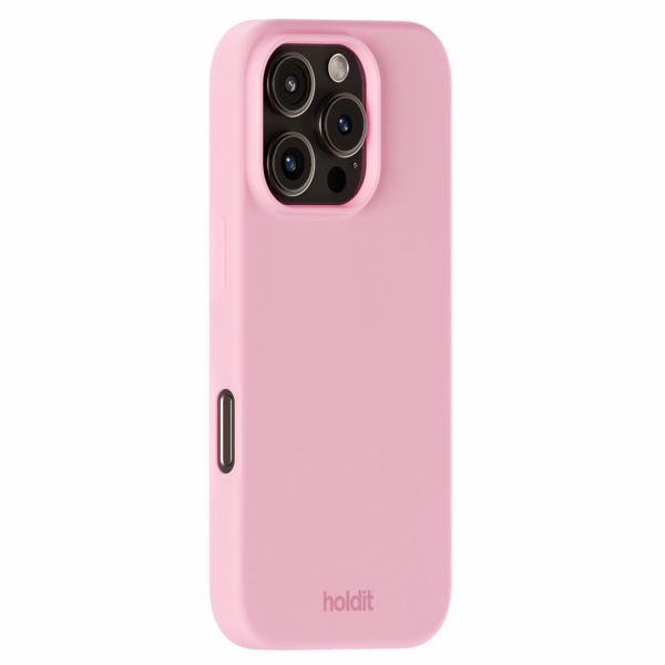 Holdit Silicone Case iPhone 16 Pro Max - Pink