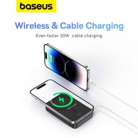 Baseus MagPro | 5.000 mAh powerbank - 20 watt - Zwart