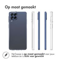 Accezz Clear Backcover Samsung Galaxy M53 - Transparant