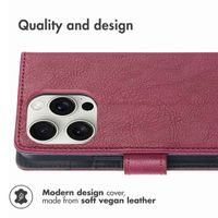 imoshion Luxury Bookcase Apple iPhone 16 Pro Max - Bordeaux