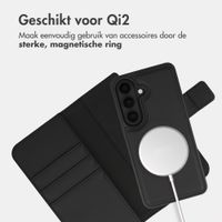imoshion Uitneembare 2-in-1 Luxe Bookcase Samsung Galaxy S26 - Zwart