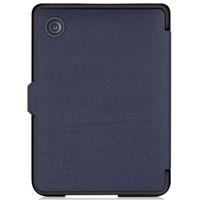 imoshion Slim Hard Case Bookcase Kobo Clara 2E / Tolino Shine 4 - Donkerblauw