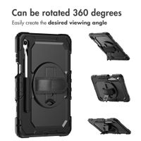 Accezz Rugged Back Cover with shoulder strap Samsung Galaxy Tab S11 / S12 Ultra - Black
