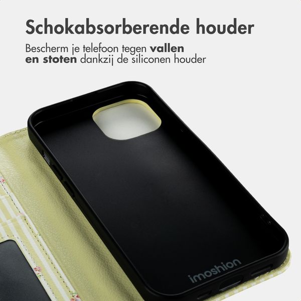 imoshion Design Bookcase Apple iPhone 13 - Garden Stripes
