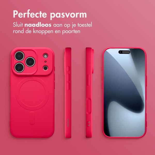 imoshion Color Backcover met MagSafe Apple iPhone 17 Pro - Neon Pink