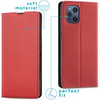 imoshion Slim Folio Bookcase Oppo Find X3 Pro 5G - Rood