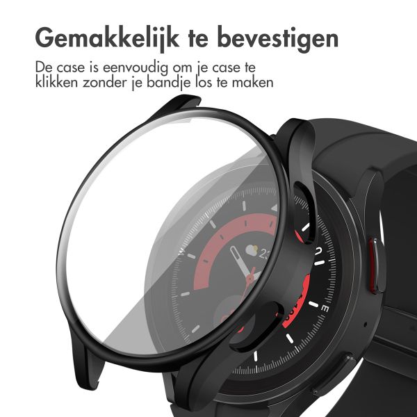 imoshion Full Cover Hardcase Samsung Galaxy Watch 4 - 44 mm - Zwart