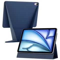 Accezz High Stand Tablet Case Apple iPad Air 11 inch (2026) M4 / (2025) M3 / (2024) M2 / Air 5 (2022) / Air 4 (2020) - Dark blue