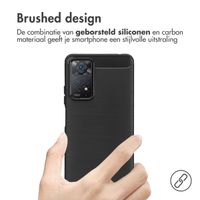 imoshion Brushed Backcover Xiaomi Redmi Note 11 Pro - Zwart