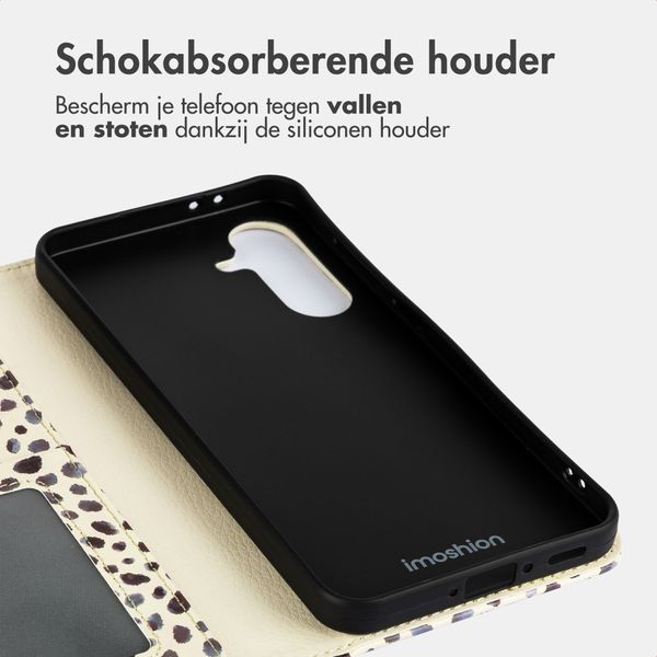 imoshion Design Bookcase Samsung Galaxy A26 - Black And White Dots