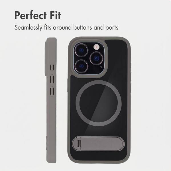 Accezz Hold Case with MagSafe Apple iPhone 16 Pro - Grey