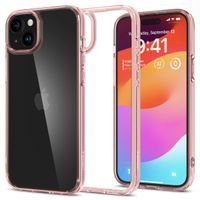 Spigen Ultra Hybrid Backcover Apple iPhone 15 - Rose Crystal