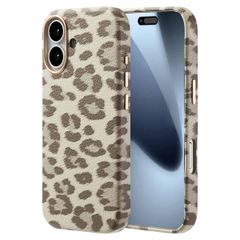 Selencia Sabi Case Panther Print with MagSafe Apple iPhone 17 - Soft Ivory