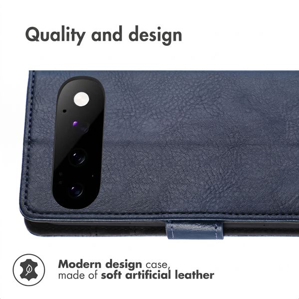 imoshion Luxury Bookcase Google Pixel 11 Pro - Dark Blue