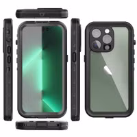 Redpepper Dot Plus Waterproof Backcover Apple iPhone 14 Pro - Zwart