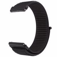 imoshion Nylon bandje klittenband - Universeel 22 mm aansluiting - Zwart