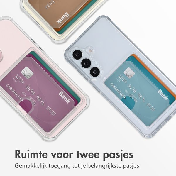 imoshion Softcase Backcover met pasjeshouder Samsung Galaxy S26 FE - Transparant