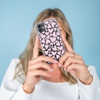 imoshion Design hoesje iPhone 11 Pro - Hartjes - Roze