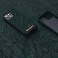 Njorð Collections Salmon Leather MagSafe Case iPhone 13 Mini - Dark Green